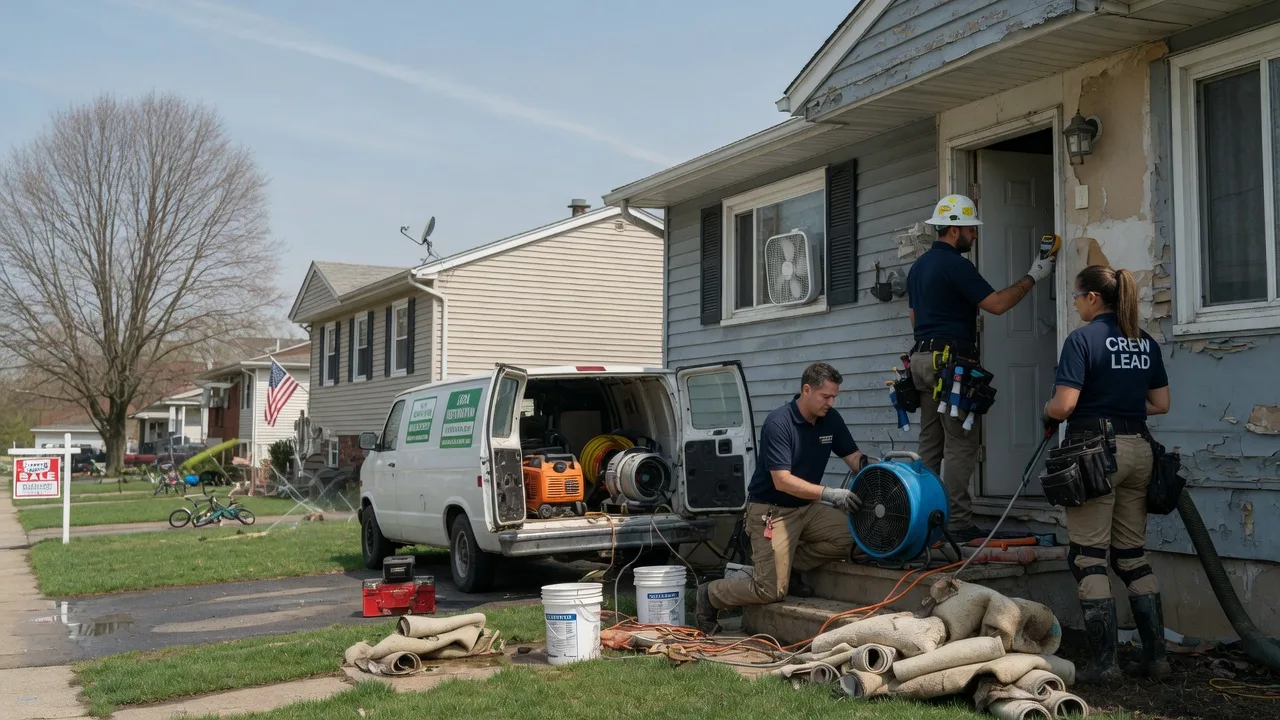 Flood Cleanup in Fairview Heights, IL near me